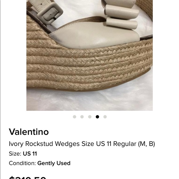 Valentino Wedges - Picture 4 of 5